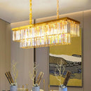 Axyaa Crystal Chandelier Pendant Light for Luxury Living Room and Dining Room