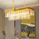 Axyaa Luxury Crystal Chandelier Dining Room Ceiling Light, Pendant Lamp for Living Room