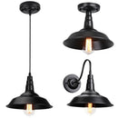 Axyaa Industrial Pendant Lamp - Retro Loft Light Fixture for Modern Kitchen and Living Room Decor