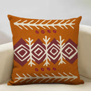Axyaa Ethnic Style Linen Cushion Cover 45x45cm for Home Sofa Car Decoration