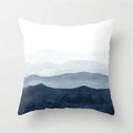 Axyaa Geometric Cushion Cover: Stylish Home Decor Pillowcase - Soft Polyester Fabric