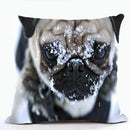 French Bulldog & Pug Dog Pillowcase by Axyaa - Decorative Animal Polyester Cushion Cover