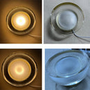 Axyaa Round LED Wall Light for Bedroom Living Room Modern Indoor Sconce Lamp