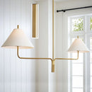 Axyaa Rustic Metal Pendant Chandelier for Dining Table