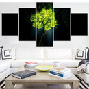 Axyaa Nature Jungle Tree Dark Aesthetic Wall Art Poster Set for Home Decor
