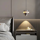 Axyaa LED Black Pendant Light for Bedroom Home Decor Chandelier Living Room Lighting
