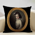 Axyaa New Mexico Painter Self Portrait Cushion Cover - Decor Pillowcase for Home Office
