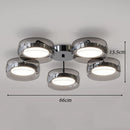 Axyaa Smart LED Ceiling Light for Nordic Home Decor
