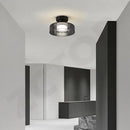 Axyaa Modern Glass LED Ceiling Light Chandelier for Home Decor