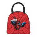 Axyaa Spider-Man Insulated Lunch Bag for Office - Reusable Thermal Cooler Box