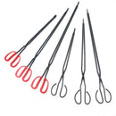 Axya BBQ Tongs: Long Handle Charcoal Clamp and Clean-Up Tool