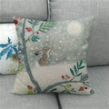Easter Bunny Eggs Printed Pillow Covers 45x45cm - Axyaa Easter Decorations