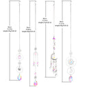 Axyaa Boho Dreamcatcher Crystal Pendant Sun Catcher Outdoor Décor