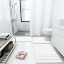 Axyaa Memory Foam Bathroom Mat: Non-slip, Super Absorbent Rug for Shower, Bathtub, and Doormat