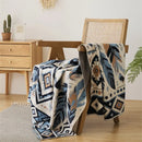 Axyaa Rabbit Velvet Yarn Fringed Shawl Blanket - Luxurious and Cozy
