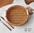 Axyaa Fruit & Snack Assortment in Woven Basket