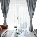 Axyaa Boho Macrame Curtain Tiebacks with Bead Detail - Living Room Accessories