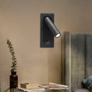 Axyaa LED Reading Wall Lamp with Adjustable Angle and Switch for Bedroom and Hotel Room