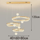 Axyaa Modern LED Chandelier Ceiling Pendant Light Dining Room Interior Decor