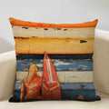 Axyaa Linen Pillow Case 45x45cm for Home Decor and Relaxation
