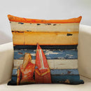 Axyaa Linen Pillow Case 45x45cm for Home Decor and Relaxation