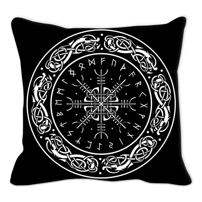 Geometric Cushion Cover Pillowcase for Home Decor by Axyaa