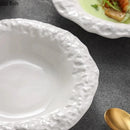 Axyaa Stoneware Edge Plate Set for Elegant Dining