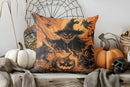 Axyaa Halloween Pumpkins & Candies Pattern Pillow Cover for Sofa, Bedroom, Car