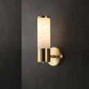 Axyaa Copper Marble Wall Lamp: Chinese Style, Postmodern Design for Living Room, Bedroom