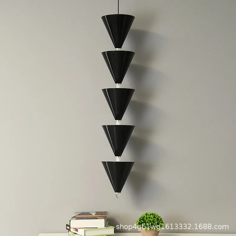 Axyaa Nordic Multilayer Chandelier: Modern LED Pendant Lamp for Home Decoration