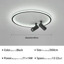 Axyaa Modern LED Ceiling Light with Spotlights for Home Decor
