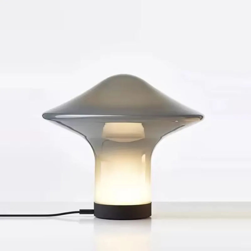 Axyaa Nordic Modern Mushroom Desk Lamp for Bedroom and Hotel LED Lighting Fixtures