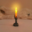 Axyaa Halloween Ghost Candle Light for Spooky Home Decor & Happy Parties