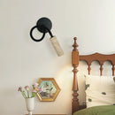 Axyaa Yellow Cave Stone LED Wall Lamp: Angle Adjustable Wall Light Fixtures