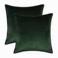 Axyaa Halloween Velvet Throw Pillow Cover Set - Various Sizes & Designs