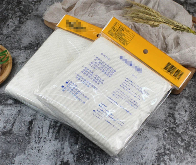 Axya Sushi Rice Cloth Towel for Chef Steaming, Restaurant, Hotel - White Square