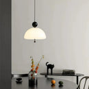 Nordic Glass Chandelier, Retro Pendant Light for Living Room Bedroom Decor, Axyaa Brand
