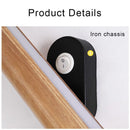 Axyaa Modern Adjustable Wood LED Wall Lamp with Switch - Indoor Wall Sconces for Living Room