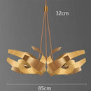 Axyaa LED Pendant Chandeliers for Modern Living & Dining Room Lighting