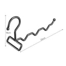 Axyaa Stainless Steel Clothes Hanger Organizer, Travel Drying Rack & Clothing Hooks