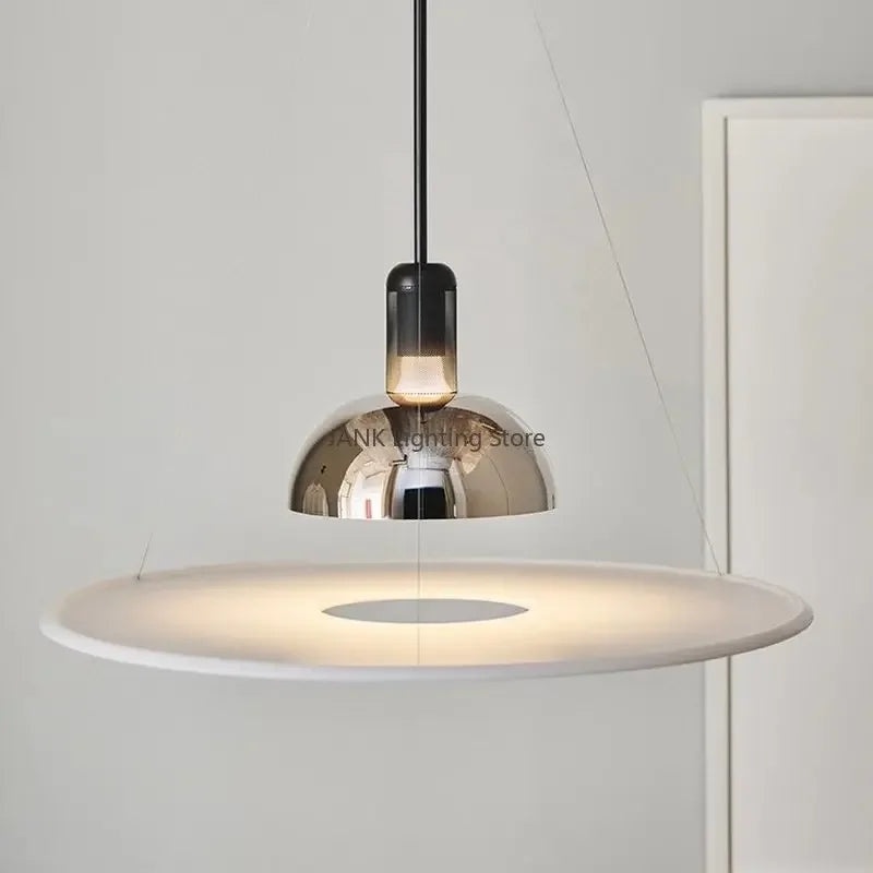 Axyaa Designer LED Flying Saucer Chandelier for Bar Bedroom Living Room Decor