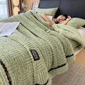 Axyaa Glade Fleece Autumn Winter Blanket - Soft, Warm, and Fluffy