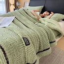 Axyaa Glade Fleece Autumn Winter Blanket - Soft, Warm, and Fluffy