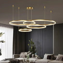 Axyaa LED Ring Pendant Light for Stylish Home Ceiling Installation