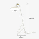 Axyaa Nordic Retro Duckbill Floor Lamp Modern Tripod Table Light Iron Decoration LED