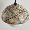 Axyaa Retro Green Cream Pendant Lights for Bedroom, LED Bar Counter & Restaurant.