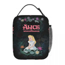 Axyaa Princess Alice Wonderland Insulated Lunch Bag Thermal Cooler Box