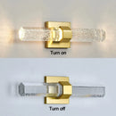 Axyaa Crystal Bubble Wall Lamp: Modern Minimalist LED Indoor Lighting for Home