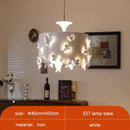 Axyaa Cream White Butterfly Pendant Light for Cozy Spaces