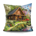 Axyaa Rustic Landscape Print Pillowcase